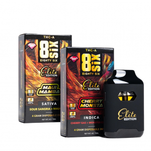 Eighty Six Brand Elite Edition THCA Disposables | 4g