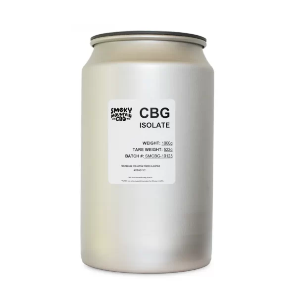 99% CBG Isolate Powder